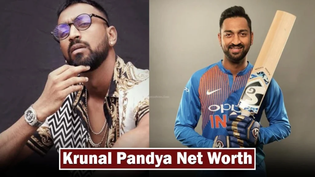 Krunal Pandya Net Worth