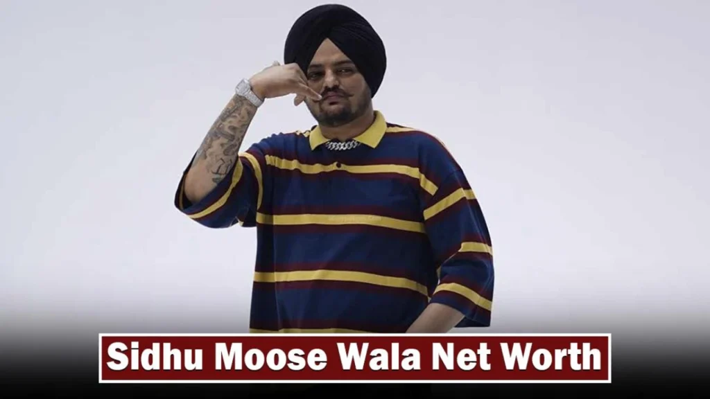 Sidhu Moose Wala Net Worth